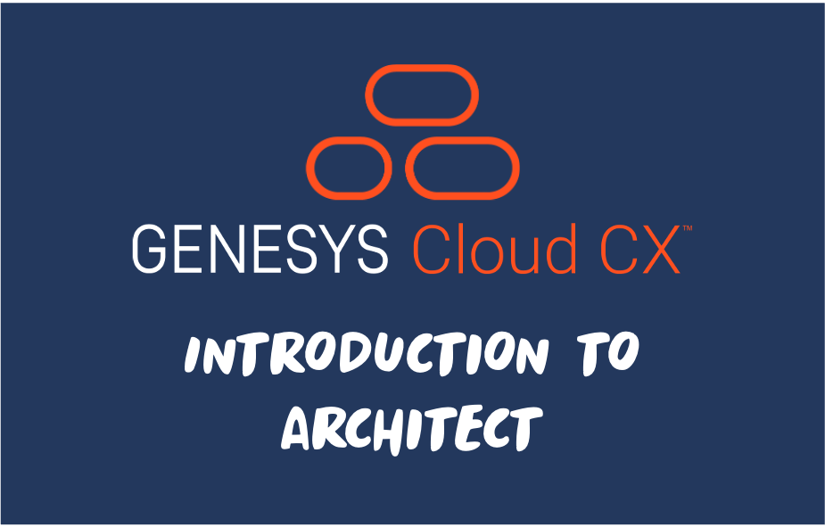 Genesys Cloud CX Intro To Architect