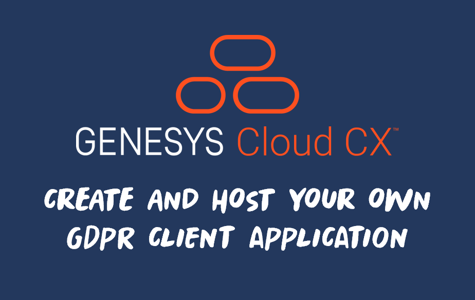 Create and host your own GDPR client application